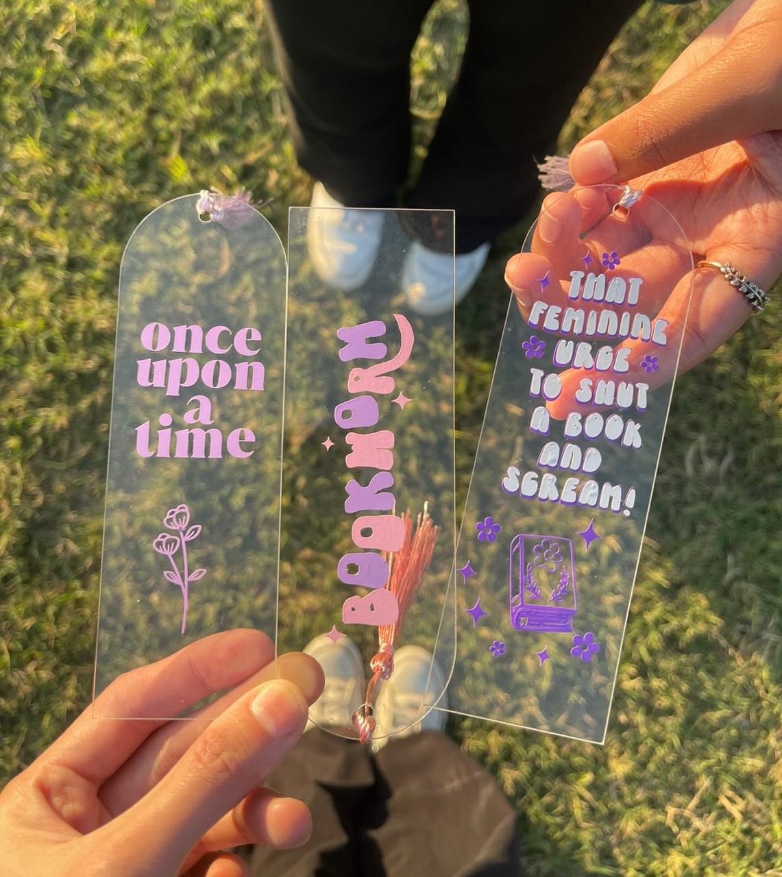 Bookworm - Premium Acrylic Bookmarks