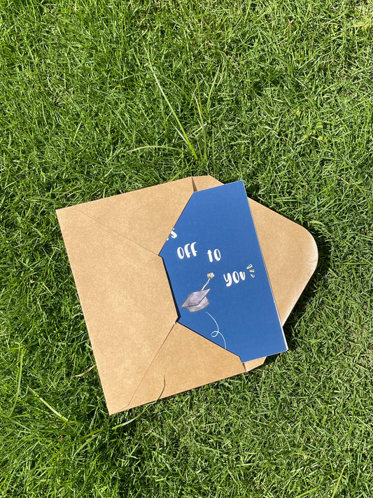Graduation- 4x6 Inch Greeting Cards with Craft Envelopes
