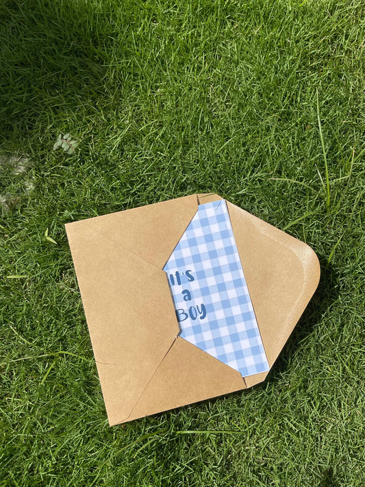Baby Boy- 4x6 Inch Greeting Cards with Craft Envelopes