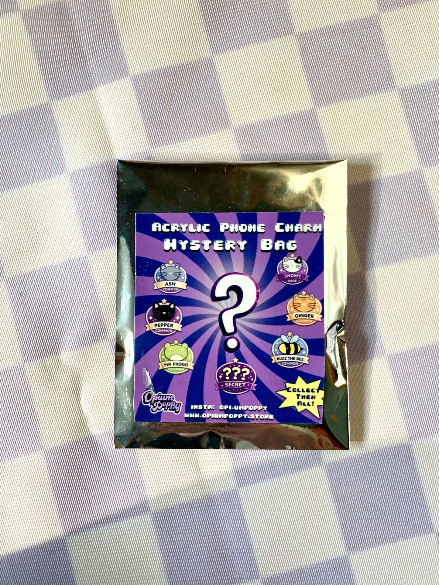 Acrylic Phone Charm Mystery Bag