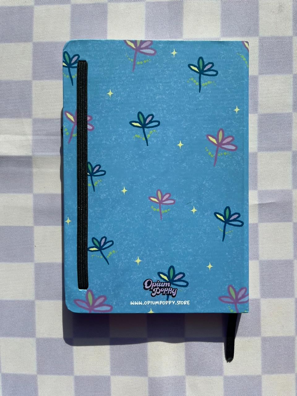 Hard Bound Journal - Blue Flowers