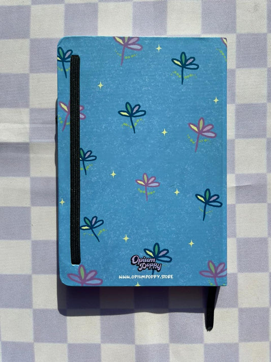 Hard Bound Journal - Blue Flowers