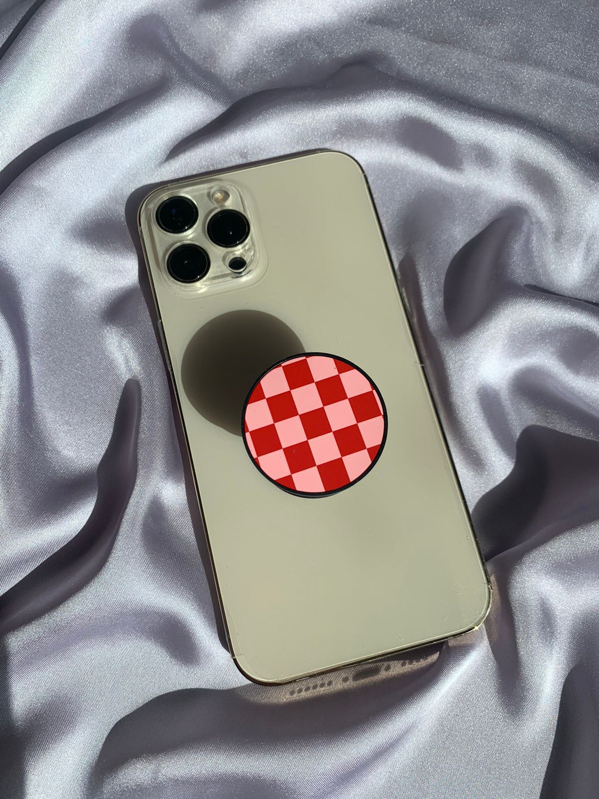 Cherry Check - Phone Grip and Stand