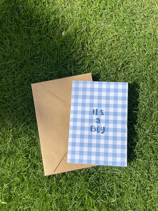 Baby Boy- 4x6 Inch Greeting Cards with Craft Envelopes