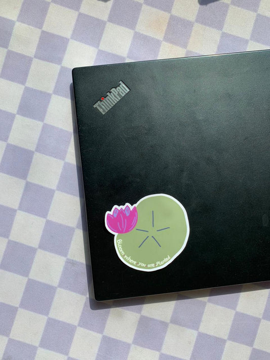 Lily Pad - Waterproof Vinyl Sticker