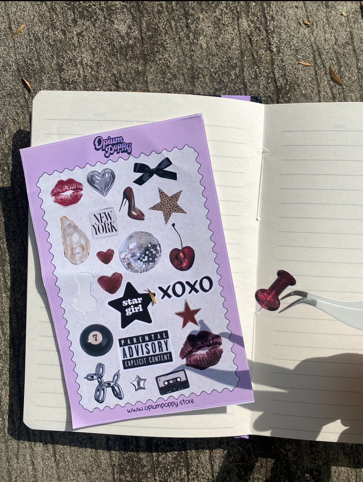 Memory Lane - Pre-Cut Journal Sticker Sheets