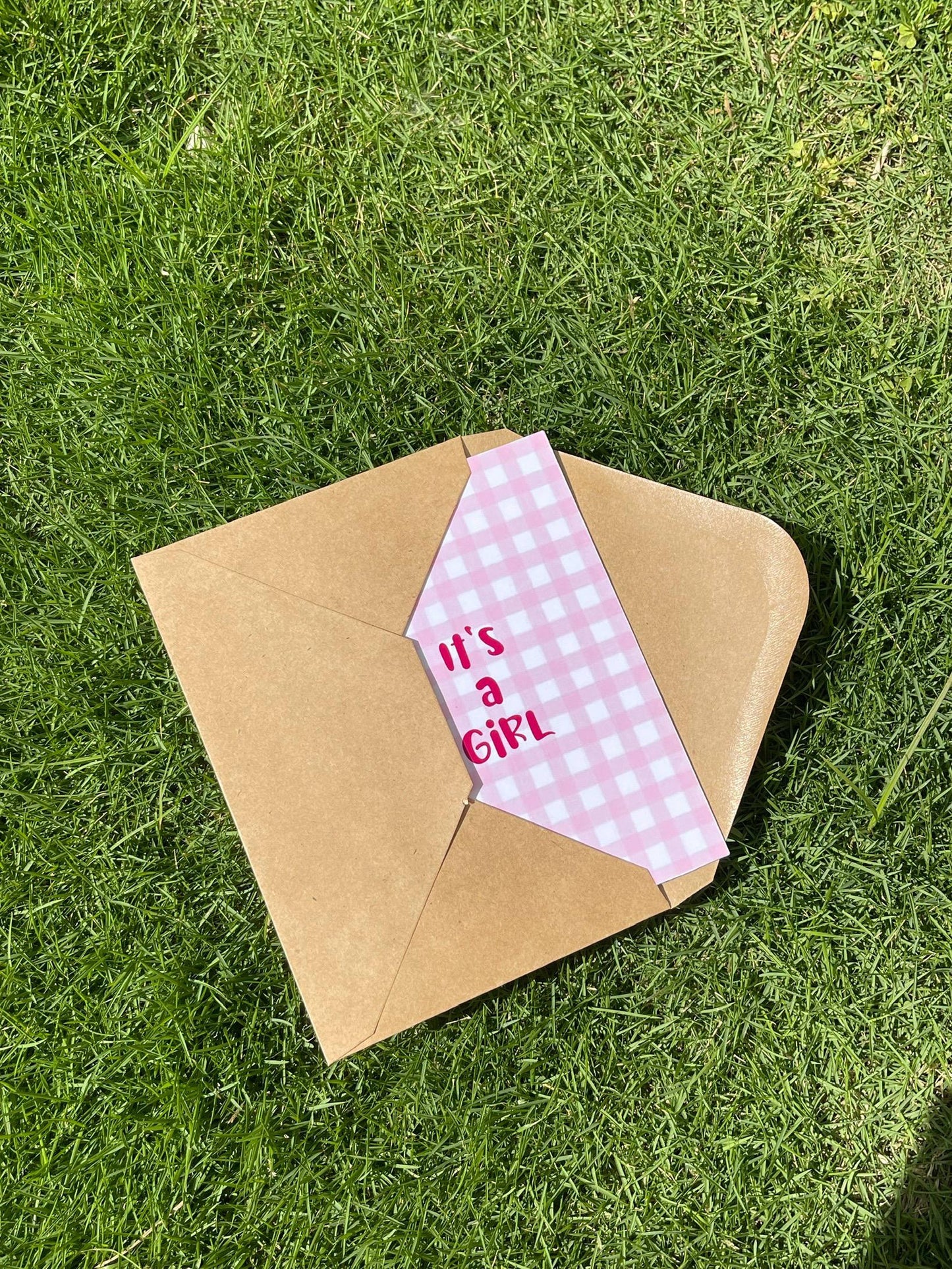 Baby Girl- 4x6 Inch Greeting Cards with Craft Envelopes
