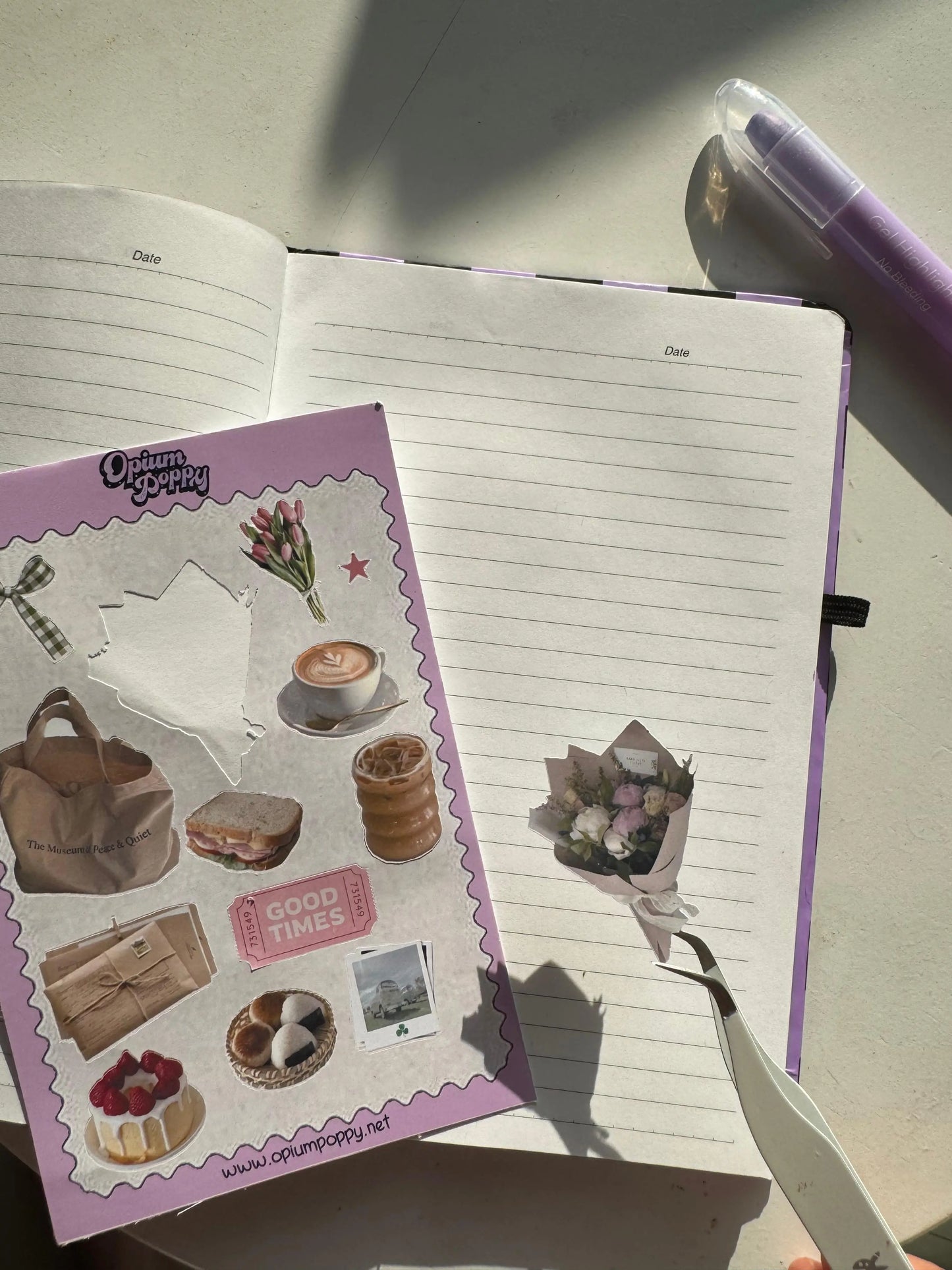Memory Lane - Pre-Cut Journal Sticker Sheets
